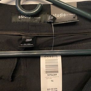 Torrid straight leg pants